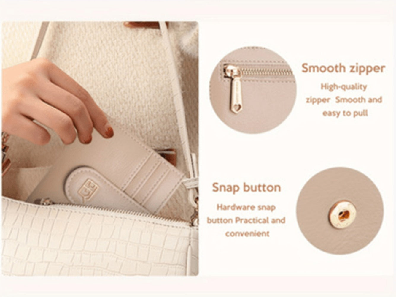 Women's Wallet – 8 Colors, RFID Blocking – detail view 20