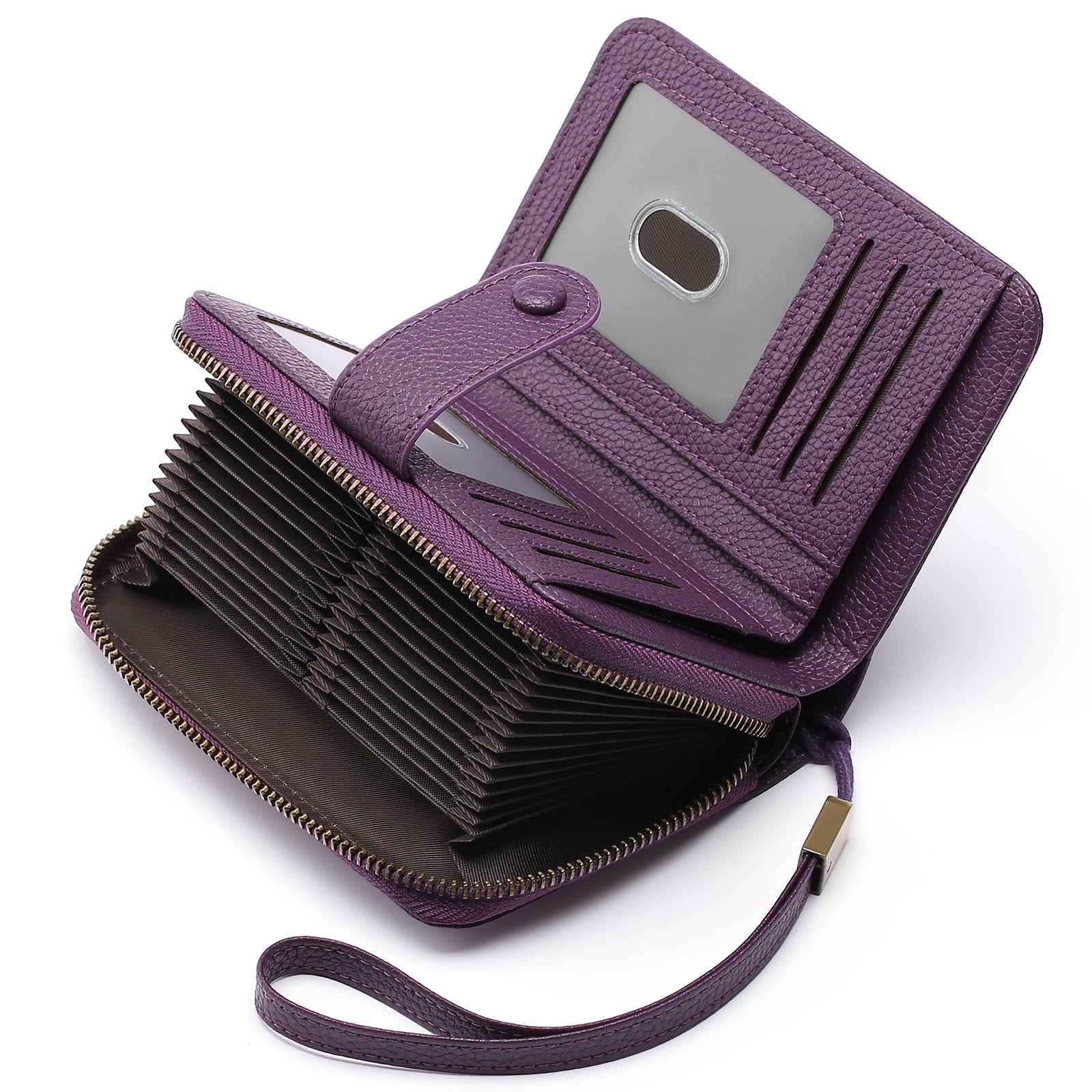 Women's Wallet – RFID Blocking, Large Capacity – front view - product view 15
