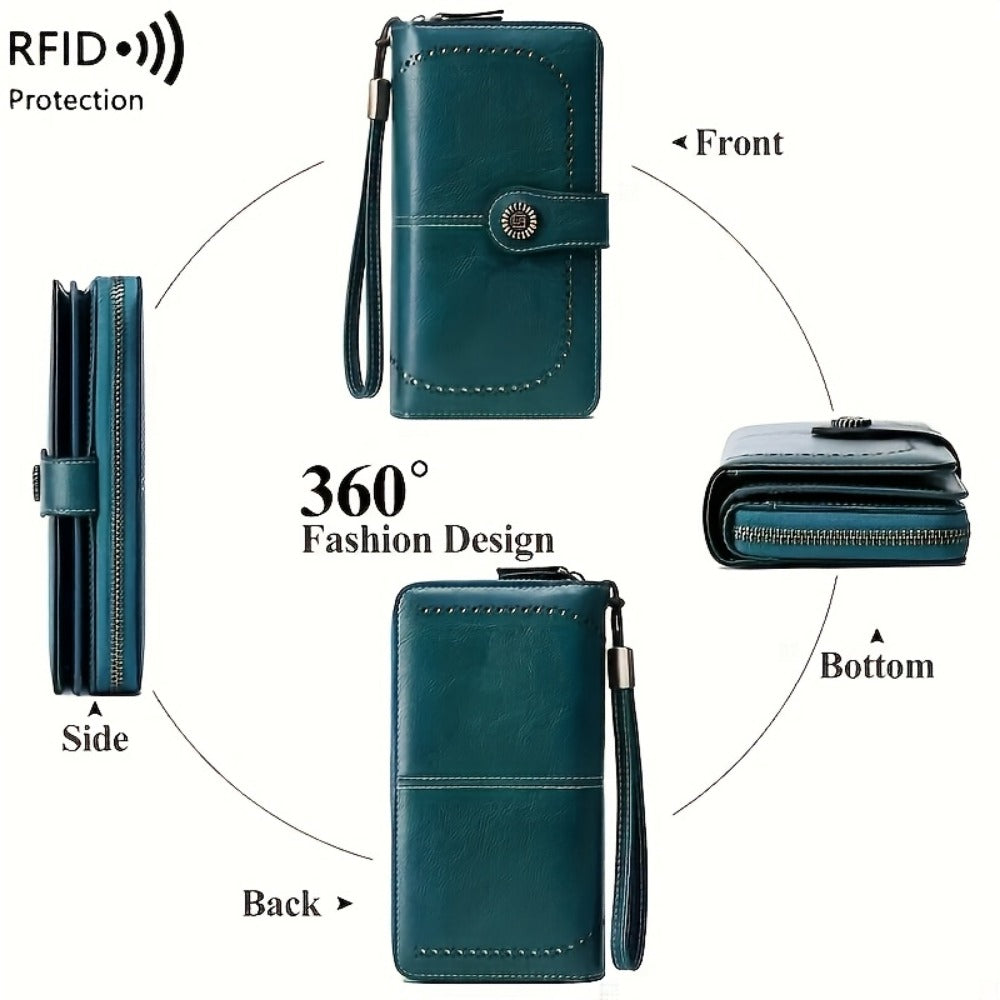 Women's Wallet – RFID Blocking, Large Capacity – detail view 22