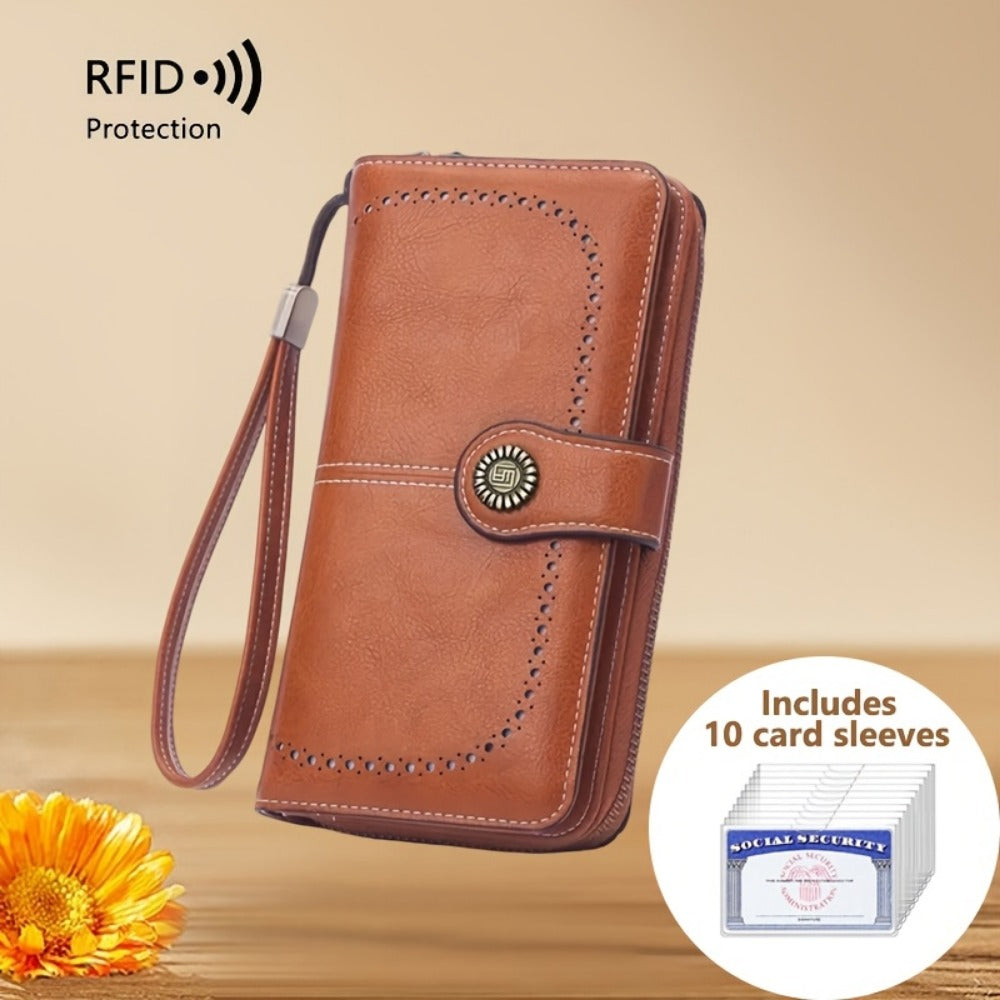 Women's Wallet – RFID Blocking, Large Capacity – detail view 13