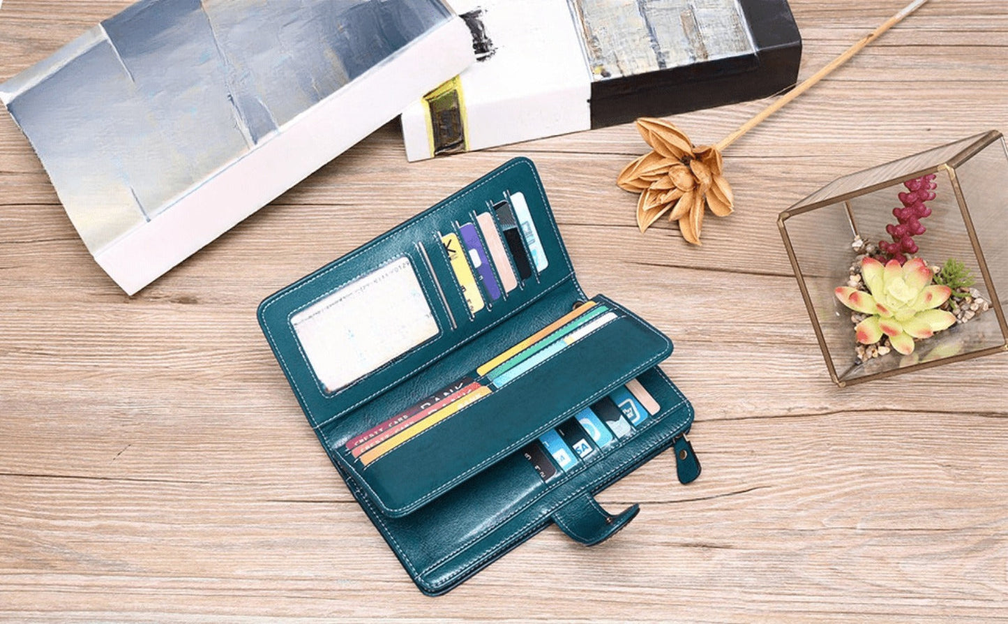 Women's Wallet – RFID Blocking, Large Capacity – detail view 17