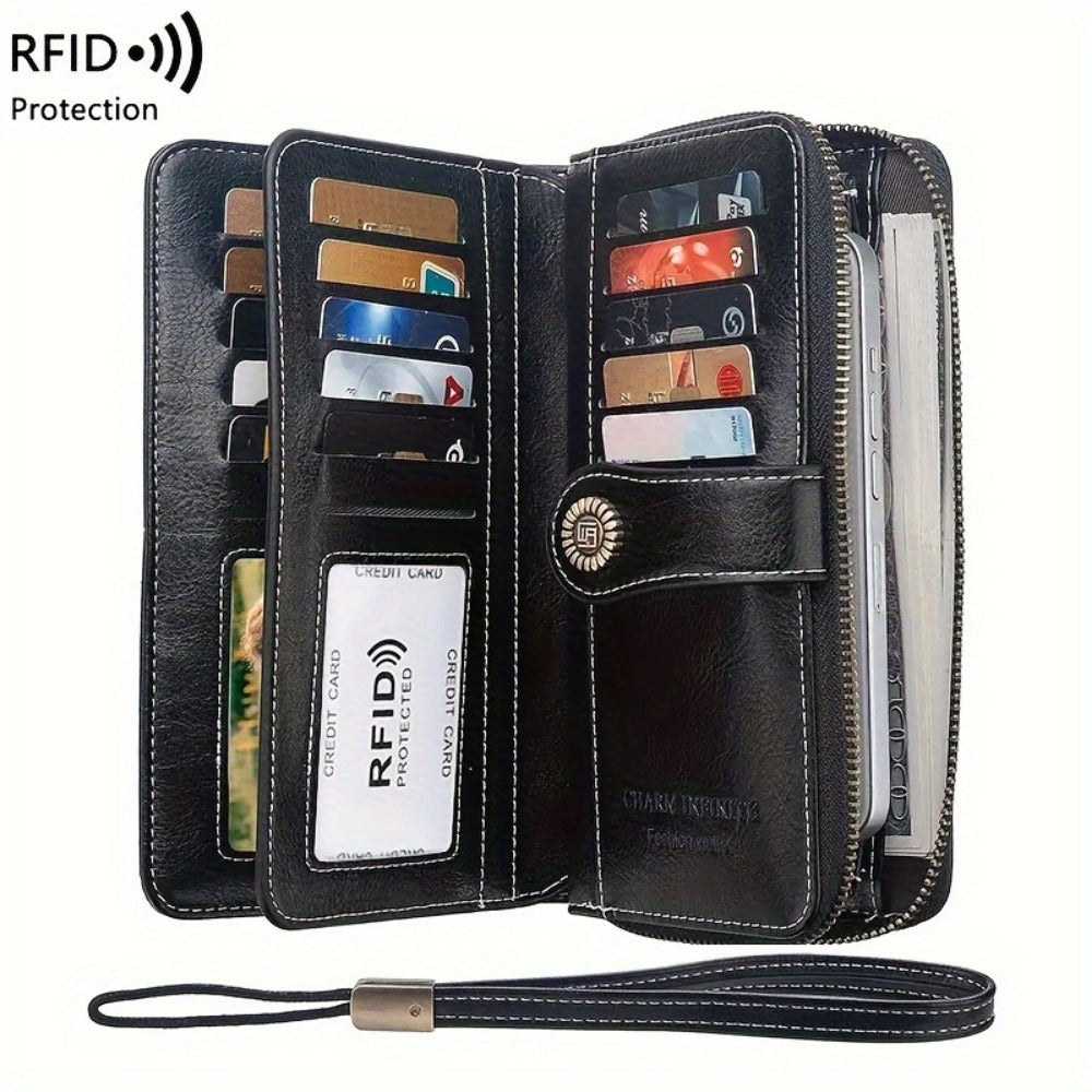 Women's Wallet – RFID Blocking, Large Capacity – detail view 8