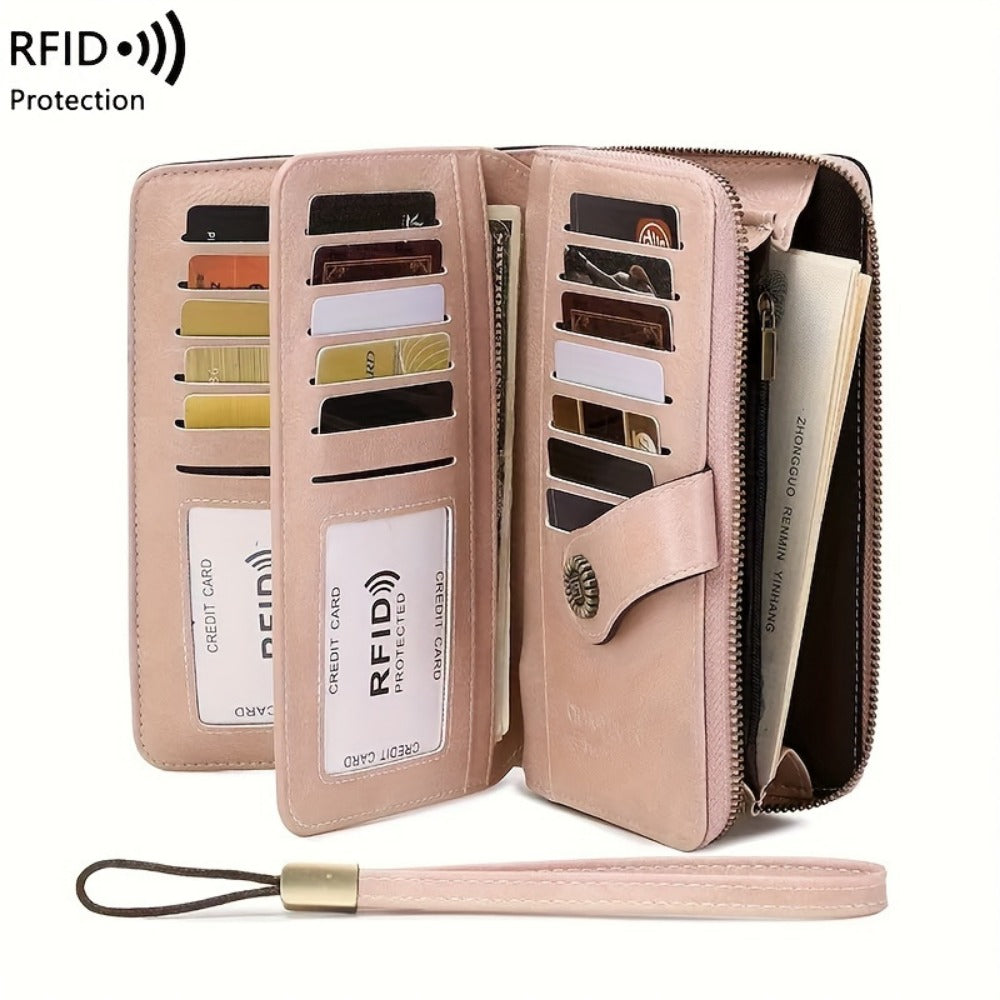 Women's Wallet – RFID Blocking, Large Capacity – detail view 12