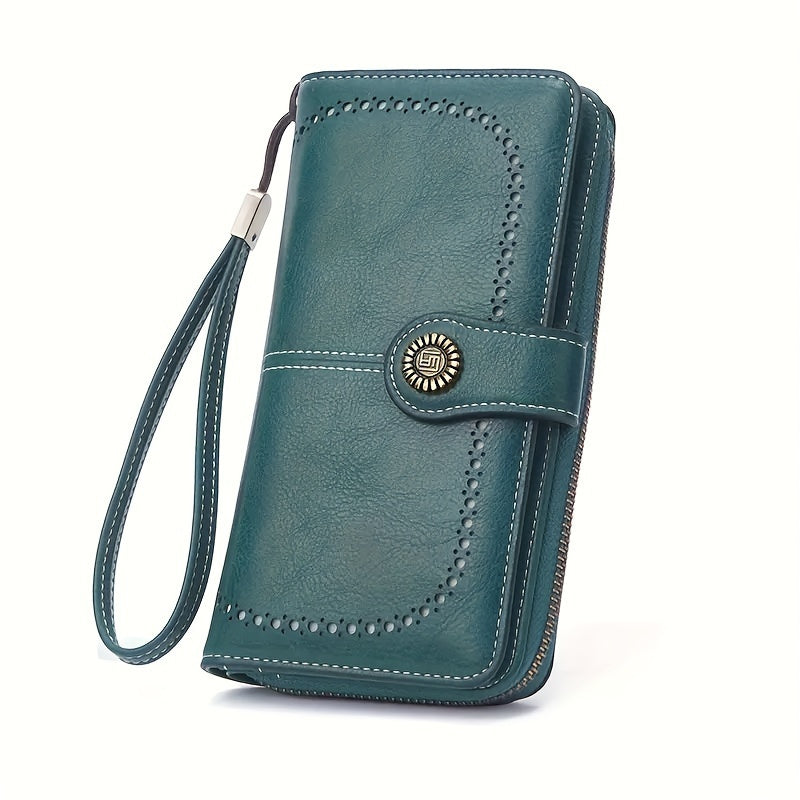 Women's Wallet – RFID Blocking, Large Capacity – front view - product view 38