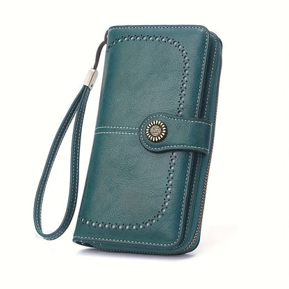 Women's Wallet – RFID Blocking, Large Capacity – front view - product view 38