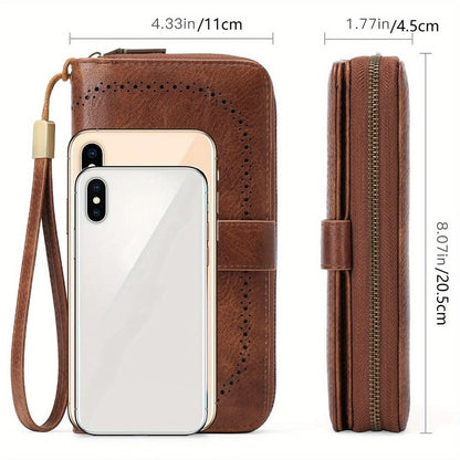 Women's Wallet – RFID Blocking, Large Capacity, Compact, for Travel – detail view 4
