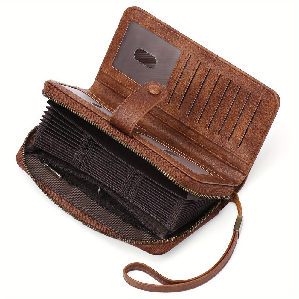 Women's Wallet – RFID Blocking, Large Capacity, Compact, for Travel – detail view 6
