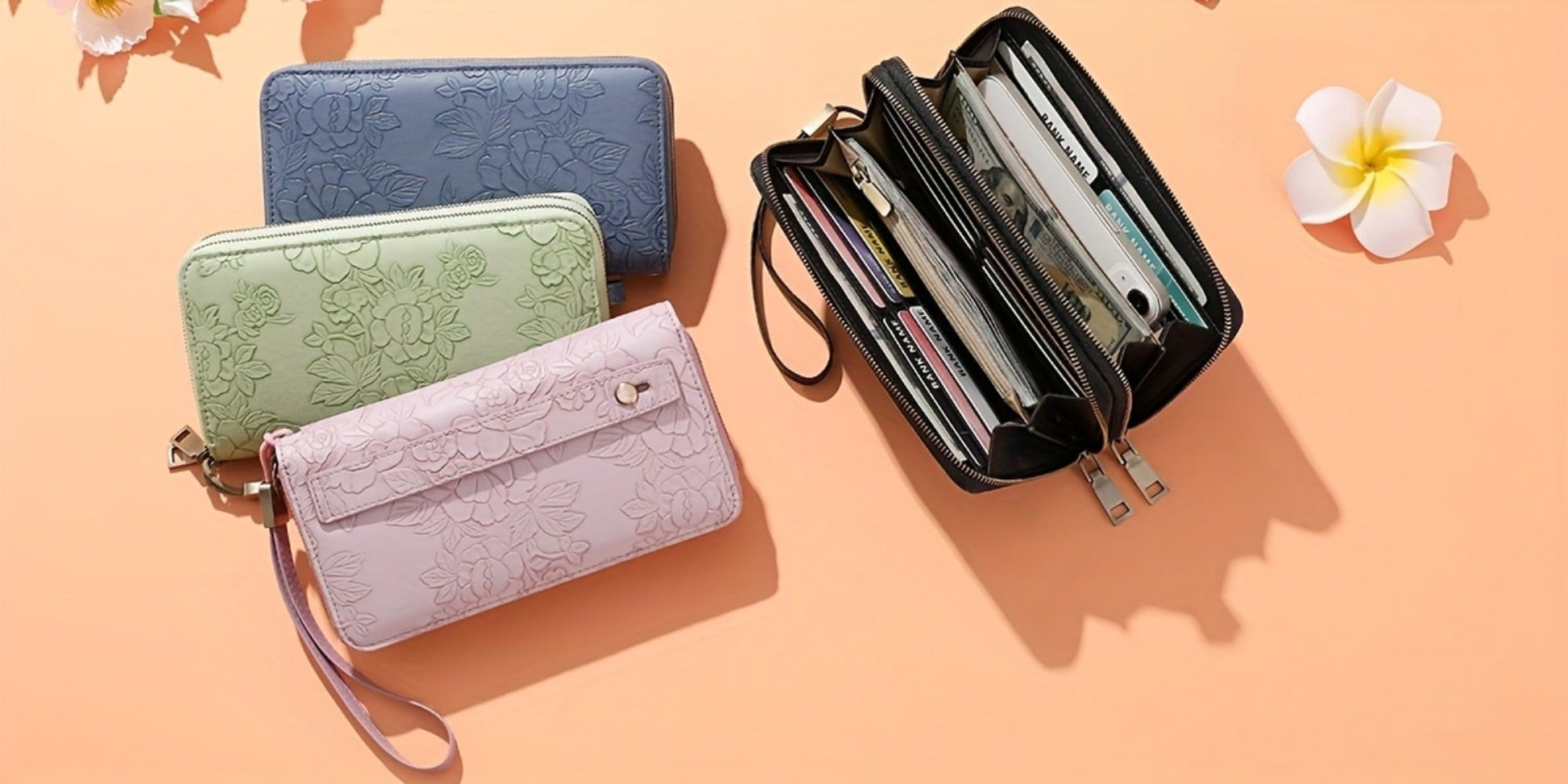 Women's Wallet – RFID Blocking, Large Capacity – detail view 16