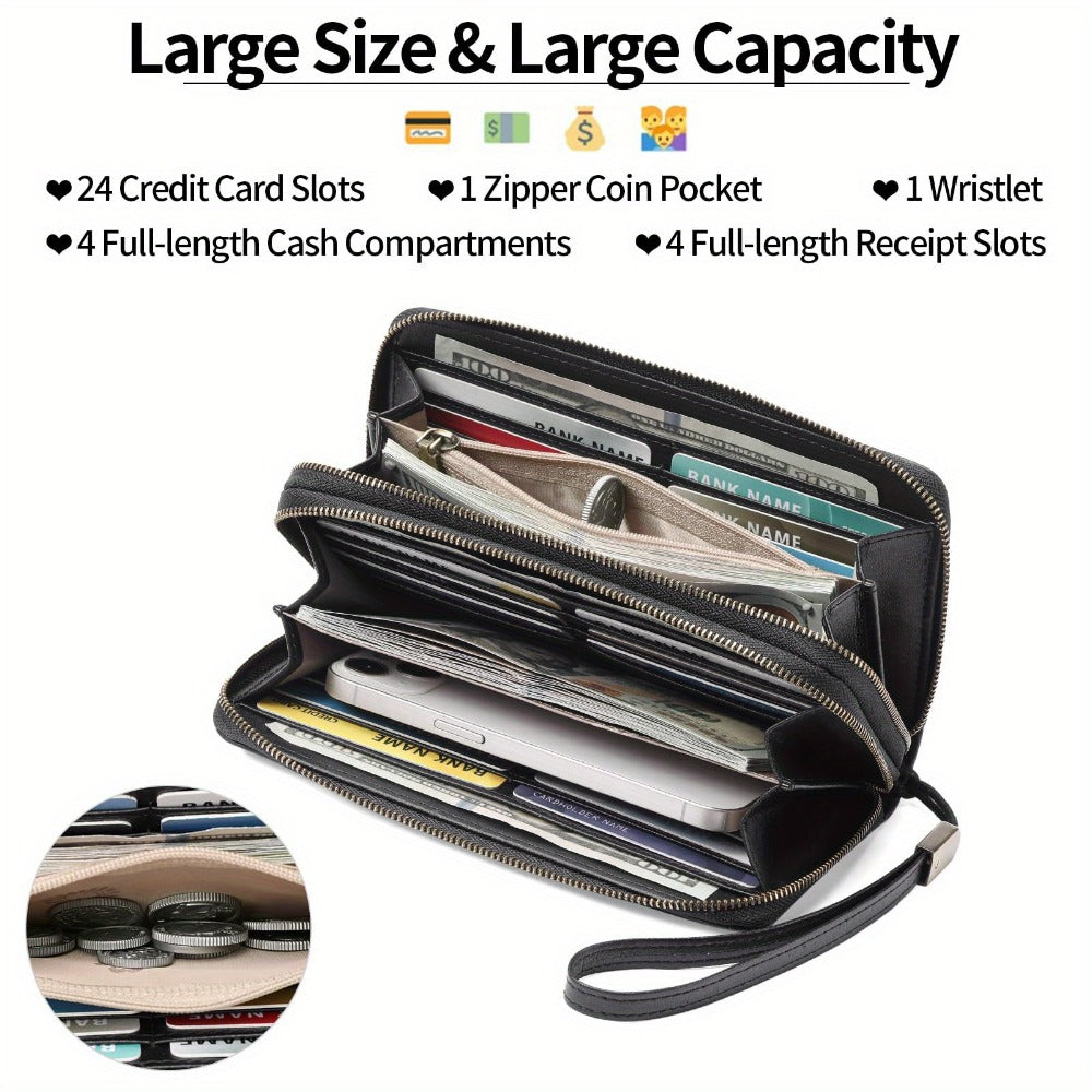Women's Wallet – RFID Blocking, Large Capacity – detail view 5
