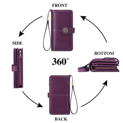 Women's Wallet – RFID Blocking, Large Capacity – detail view 14