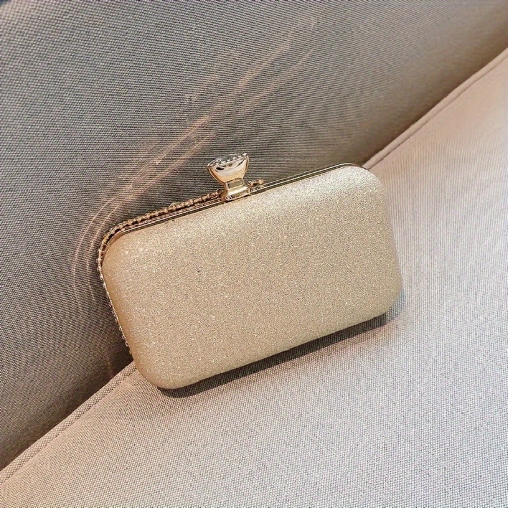 Women's Wallet – Rhinestone Sequin Evening Vintage Wedding – detail view 15