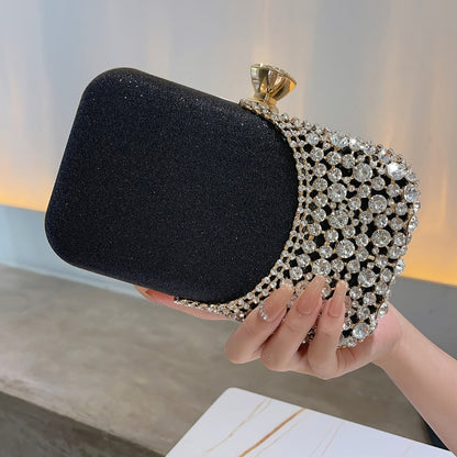 Women's Wallet – Rhinestone Sequin Evening Vintage Wedding – detail view 9