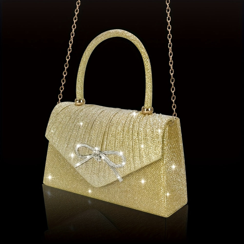 Women's Wallet – Sequin Clutch Rhinestone Jewelry Set – detail view 16