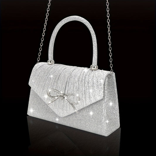 Women's Wallet – Sequin Clutch Rhinestone Jewelry Set – detail view 2
