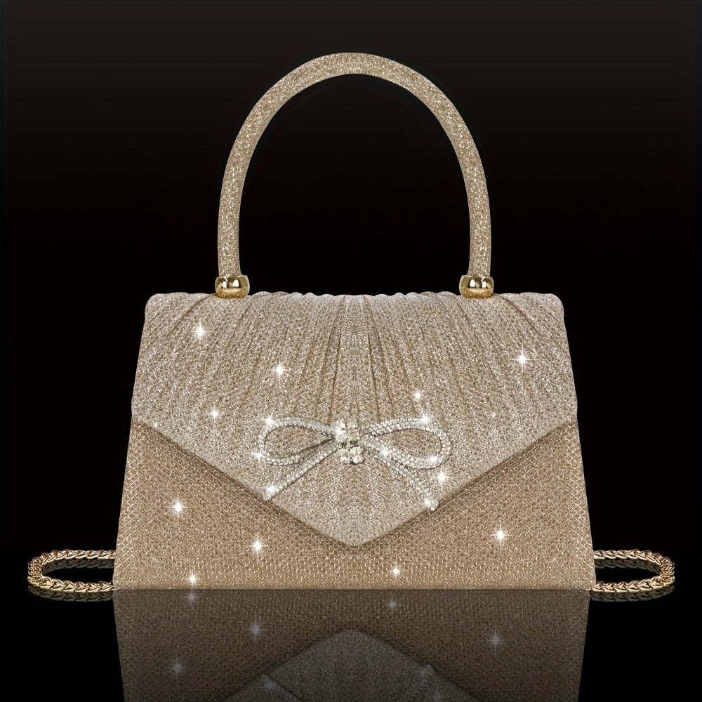 Women's Wallet – Sequin Clutch Rhinestone Jewelry Set – detail view 22