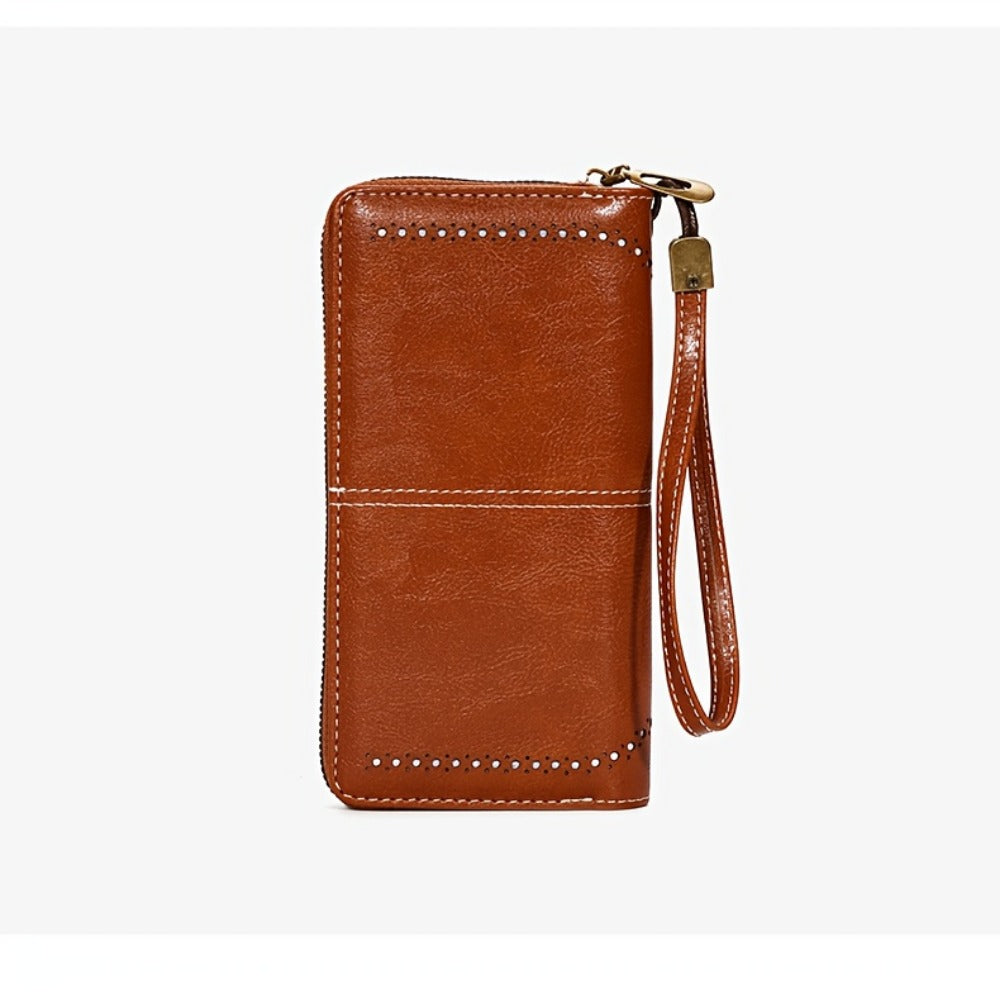 Women's Wallet – Sunflower Pattern Wristlet Card Slots – detail view 20