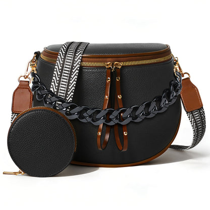 Women's Wallet – for Travel & Everyday Use, Chain Strap Set Adjustable Detachable – detail view 5