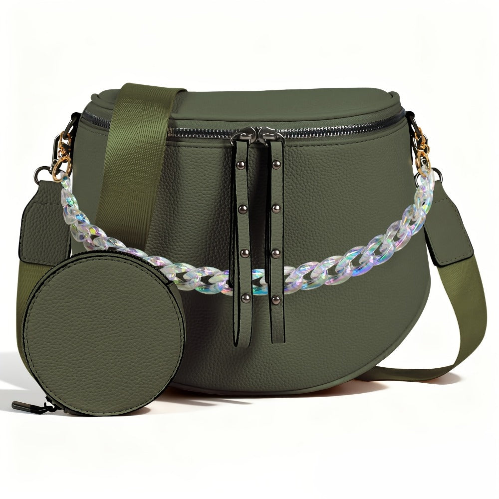 Women's Wallet – for Travel & Everyday Use, Chain Strap Set Adjustable Detachable – detail view 18