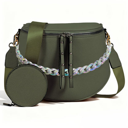 Women's Wallet – for Travel & Everyday Use, Chain Strap Set Adjustable Detachable – detail view 18