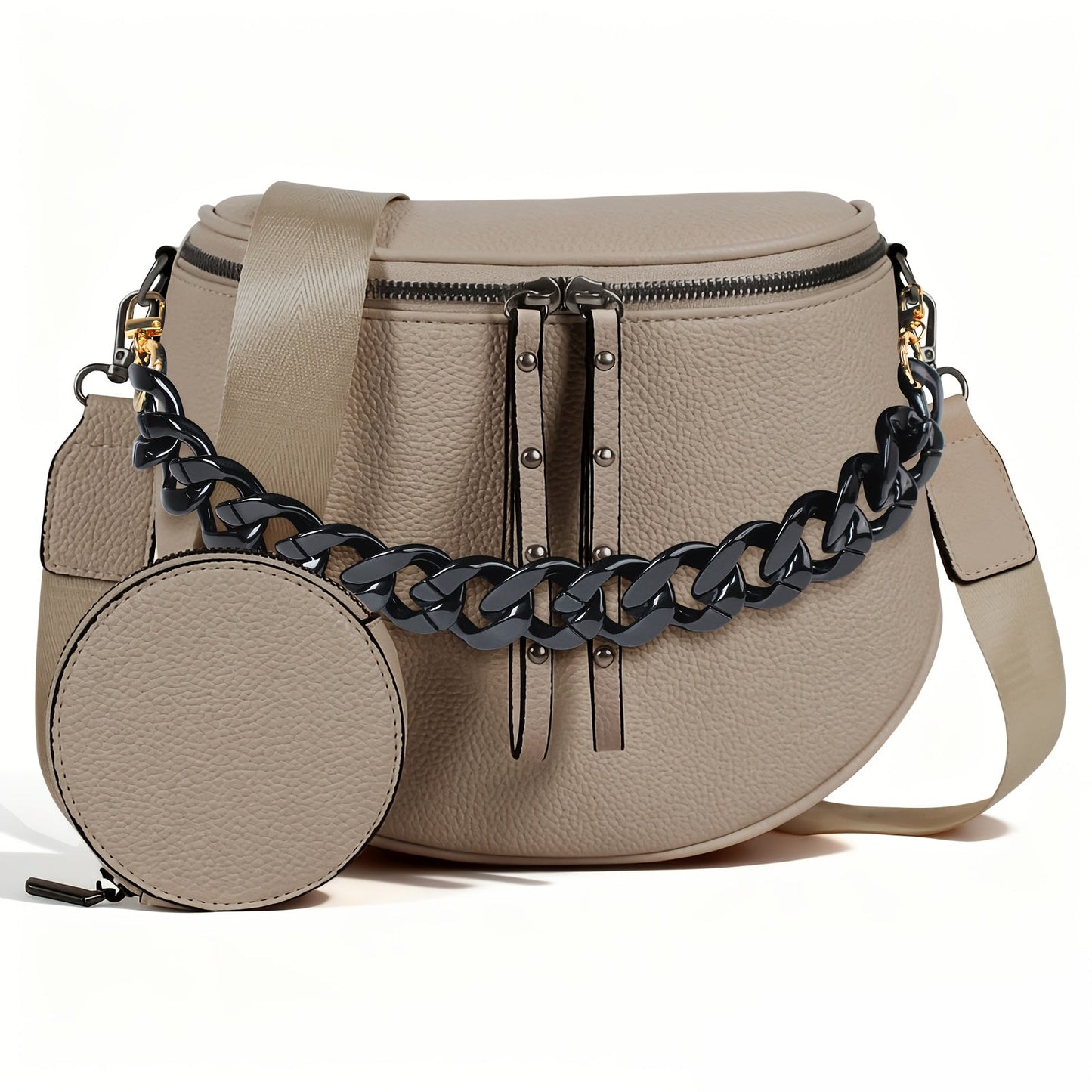 Women's Wallet – for Travel & Everyday Use, Chain Strap Set Adjustable Detachable – detail view 39