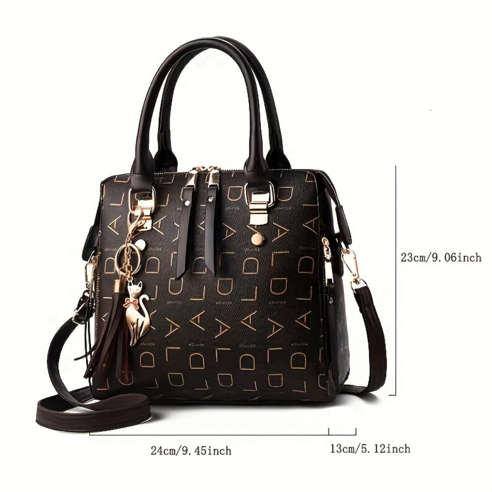 Women's Wallet – for Travel & Everyday Use, Monogram Zipper Detachable Strap Colorful – detail view 5