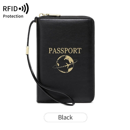 Women's Wallet – for Travel & Everyday Use, Rfid Bifold Zipper Passport Organizer – alternate view