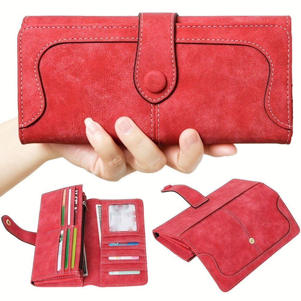 Women's Wallet – Vegan Leather, Large Capacity – detail view 11