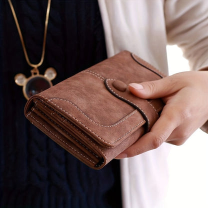 Women's Wallet – Vegan Leather, Large Capacity – detail view 12