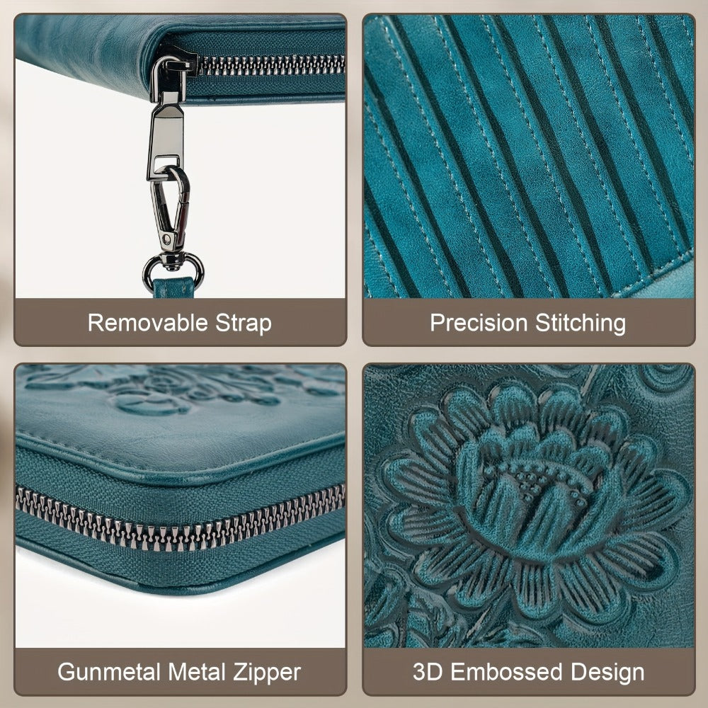 Women's Wallet – Vegan Leather, RFID Blocking – detail view 8
