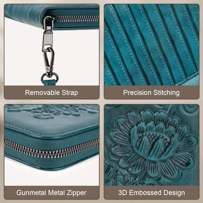 Women's Wallet – Vegan Leather, RFID Blocking – detail view 8