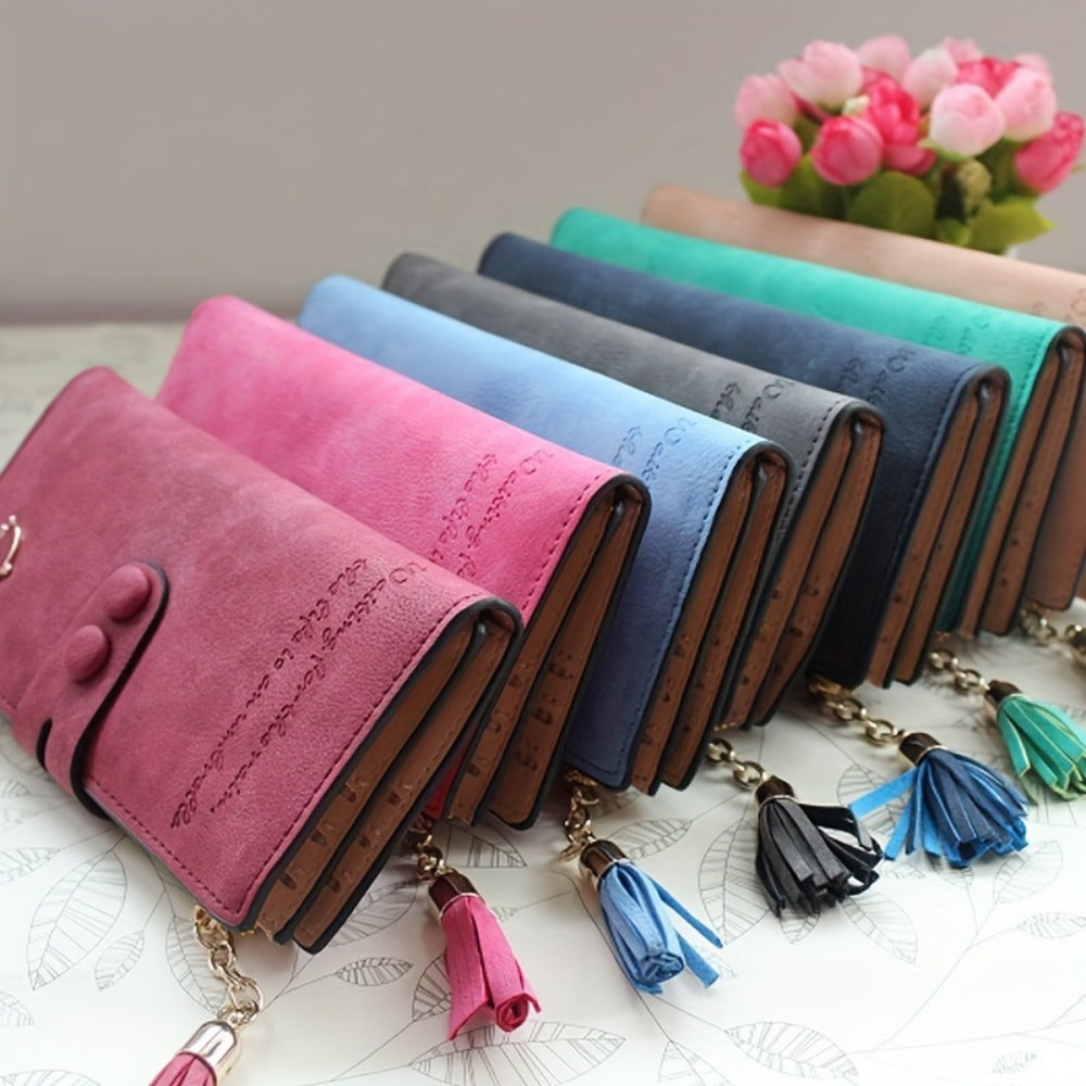 Women's Wallet – Vegan Leather, Large Capacity, for Everyday Use – detail view 4