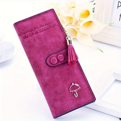 Women's Wallet – Vegan Leather, Large Capacity, for Everyday Use – detail view 7