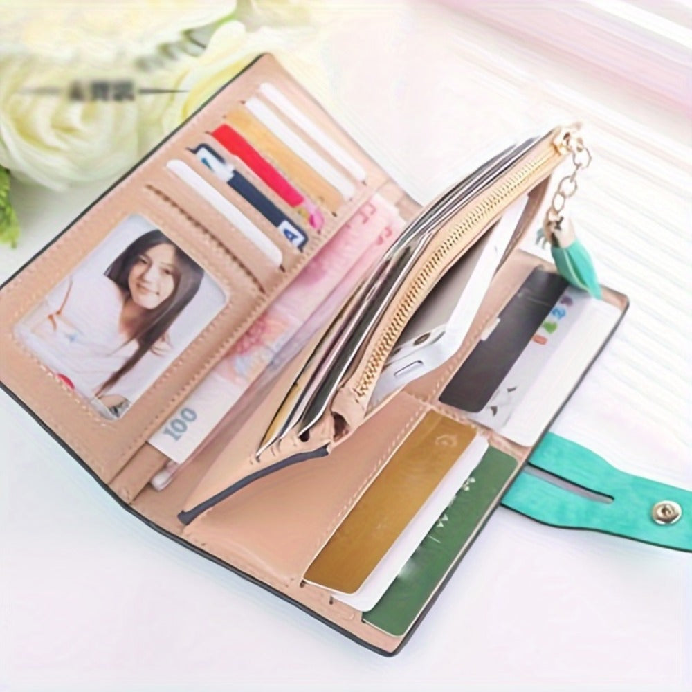 Women's Wallet – Vegan Leather, Large Capacity, for Everyday Use – detail view 8