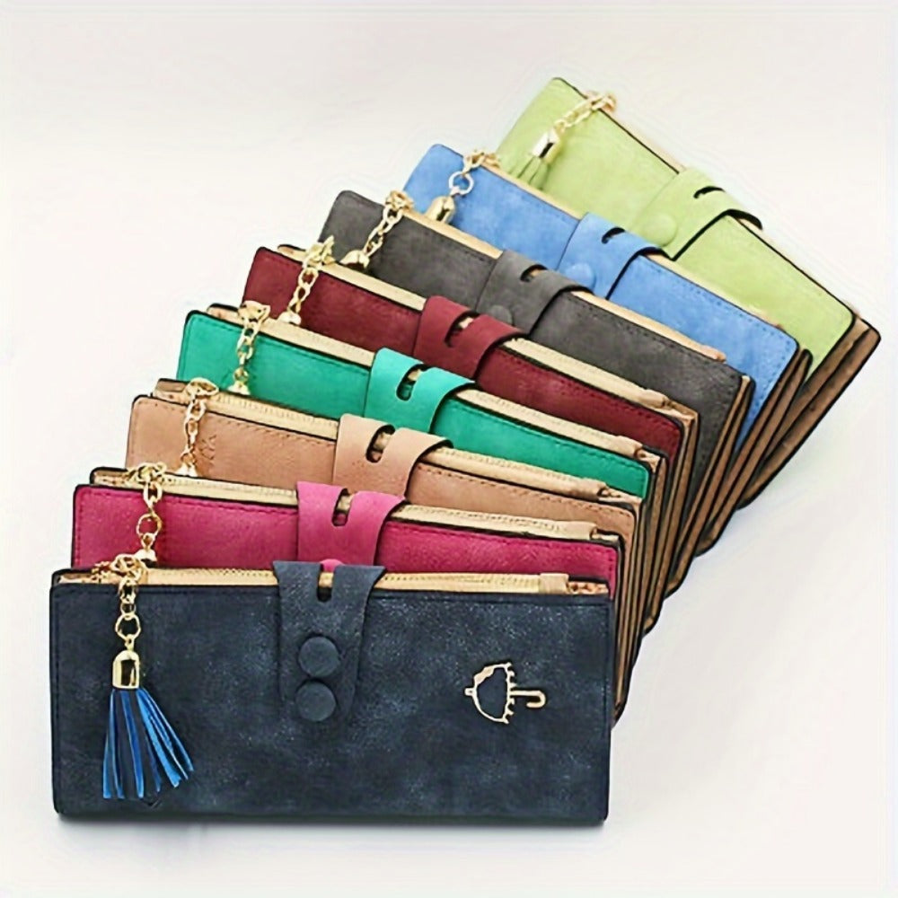 Women's Wallet – Vegan Leather, Large Capacity, for Everyday Use – detail view 10