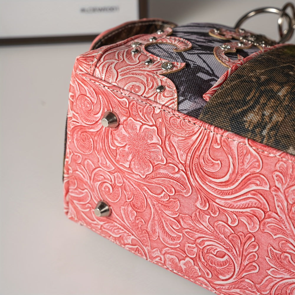Women's Wallet – Western Camouflage Set Concho Buckle – detail view 11