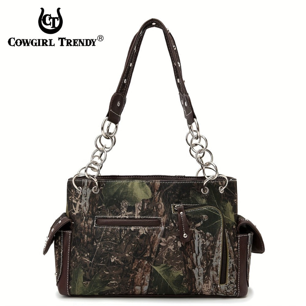 Women's Wallet – Western Tooled Set Concealed Carry – detail view 8