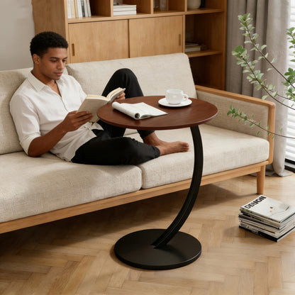 Wrought Iron Metal Side Table, Small Accent Table for Work, Display, and Everyday Use detail image - detail view 11