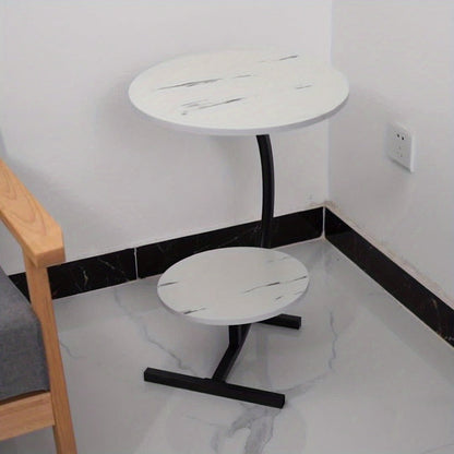 Wrought Iron Metal Side Table, Small Accent Table for Work, Display, and Everyday Use detail image - detail view 15