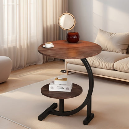 Wrought Iron Metal Side Table, Small Accent Table for Work, Display, and Everyday Use detail image - detail view 16