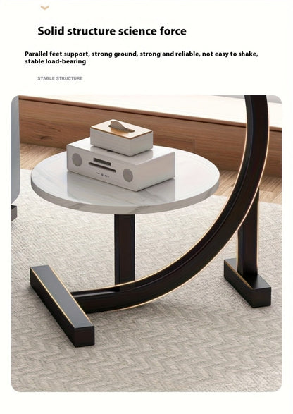 Wrought Iron Metal Side Table, Small Accent Table for Work, Display, and Everyday Use detail image - detail view 18