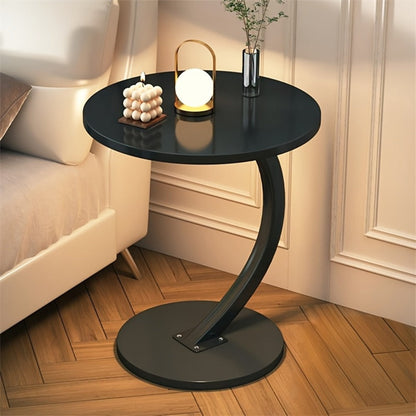 Wrought Iron Side Table, Bedside End Table for Work, Display, and Everyday Use detail image - detail view 15