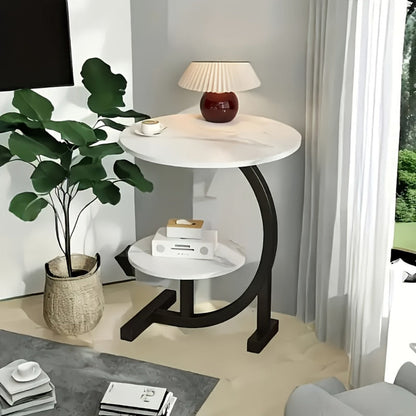 Wrought Iron Side Table, Bedside End Table for Work, Display, and Everyday Use detail image - detail view 18