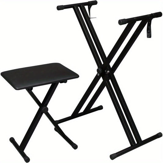 X-Style Keyboard Stand and Bench shown in the main product view