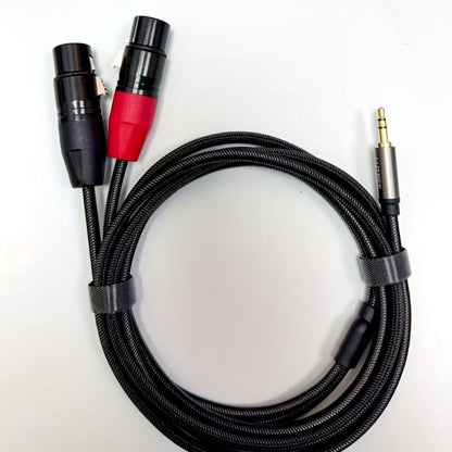 XLR Microphone Cable, 5mm, 36V, Premium, Dual for Connecting Microphones detail image