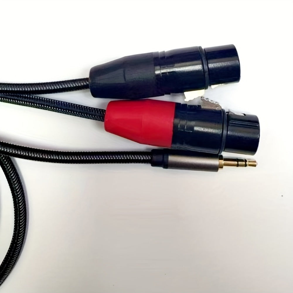 XLR Microphone Cable, 5mm, 36V, Premium, Dual for Connecting Microphones detail image - detail view 6
