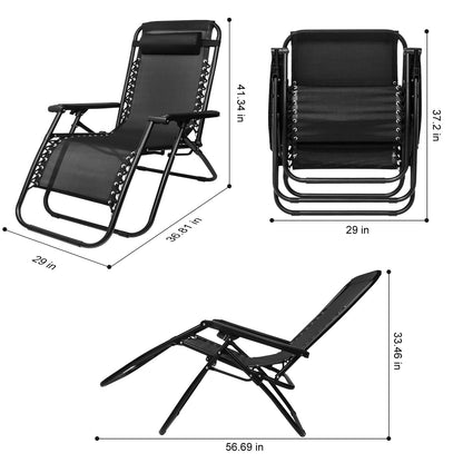 Outdoor Lounge Chair shown in the 29inch 1pcs option